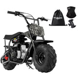 BRM100 Mini Dirt Pit Bike 105cc 4-Stroke Off Road for Teens Adults 220 LBS