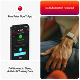 POLAR Loop – Smart Screen-Free Wearable Health Band with 24/7 Heart Rate, Sleep Tracking, Automatic Detection, No Subscription, 8-Day Battery.