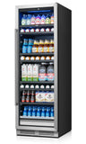 Yeego 24 Inch Beverage Refrigerator – 378 Cans Drink Fridge (Right-Hinged)