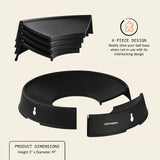 Retrospec Luna Exercise Ball - 55, 65, or 75cm Yoga Ball for Workouts, Stability, Pregnancy - Swish Balance Ball w/Pump & Base for Office & Home Gym Retrospec