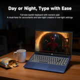 NIMO 15.6" FHD AI-Ready Laptop, 16GB RAM 1TB SSD 65W Fast PD Backlit-KB