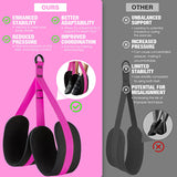 Ayombo Pull Up Assistance Bands, Heavy Duty Pull Up Resistance Bands for Strength Training, Adjustable Assist Band with Foot Strap, Suitable for Families Gyms Parks with Pull-Up Bars Equipment