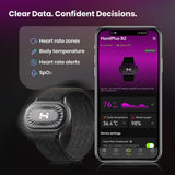 HandPlus Heart Rate Monitor Armband, Training-Grade Optical Fitness Tracker, Advanced Optical HR with Zone Accuracy, Vibration Alert, 72h Offline Storage, Bluetooth & ANT+ for Fitness Training