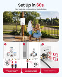 GASLAND BE158 Tankless Water Heater Propane | CSA Certified | 1.58 GPM, 41,000 BTU | Instant Hot Water Heater Outdoor Use Propane Shower for Camping, Off-Grid Living