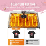 Heat Press Machine 5 in 1 Combo with 30 OZ Tumbler Press & Hat Press, Slide Out 12x15 Inch Heat Press Sublimation Machine