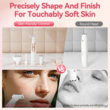 ANLAN 2026 Electric Razors for Women Bikini Trimmer【4in1 Exclusive Painless Blade】 Cordless LED Facial Shaver, Rechargeable Body Hair Removal, 100% Waterproof & Easy Clean, Ideal Beauty Gift for Her