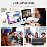 MNN 23.8" 100Hz FHD IPS USB-C HDMI Portable Gaming Monitor