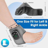 Ankle Heating Pad for Pain Cordless, Ankle Massager with Heat for Circulation and Pain, Ankle Heat Wrap, Heated Ankle Wrap for Pain