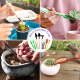 Garden Tools Set 83 Piece, Succulent Tools Set Included, Heavy Duty Aluminum Gardening Tools for Gardening