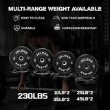 JELENS Power Cage, 2000LBS Multi-Function S11 Power Rack with LAT Pulldown, Squat Rack with More Training Attachments (230LB Black Weights Package)