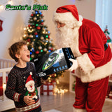 DEERC Fast RC Boat with LED Lights, 30+KM/H, High Speed Remote Control Racing Boat, Self-Righting, 2 Batteries, 24+ Mins, 2.4GHz Pool & Lake Toys for Kids & Adults
