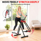 HOWHAI Air Walker Exercise Machine, 30" inch Stride Space Walker Elliptical Trainer for Home Use, Low-Impact Elliptical Cross Trainers Compact Steppers for Men and Women Full-Body Cardio & Leg Toning