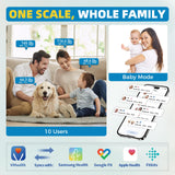 Weight Scale with BMI, Digital Bathroom Scales with 13 inch Lepulse