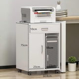 Mobile File Cabinet Office Storage Cabinet with Drawer Under Desk Organizer