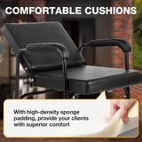 WINEDYOUNG Shampoo Chairs Reclining Shampoo Chairs for Salon Barber Chair Hair Stylist Chair Auto Recline Salon Chair Spa Beauty Equipment for Hair Stylists, Tattoo Artists, Cosmetologists