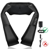 Neck Back Massager with Heat, Electric Shiatsu Back Massage Device, Portable Deep Tissue 3D Kneading Pillow Medcursor