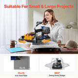 Press Machine - Digital Professional Heat Transfer Tshirt Press Machine