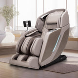 Titan 4D Ultima | Shiatsu Massage Chair | Full Body Air Bag Massage | Zero Gravity Reclining | SL-Track 4D Massage | Strong Foot Massage | Touchscreen Remote Controller | Ultimate Relaxation (Taupe)