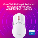 HyperX Pulsefire Haste 2 – Wireless Gaming Mouse- Ultra Lightweight, 61g, 100 Hour Battery Life, Dual Wireless Connectivity, Precision Sensor - Black
