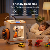 3D Printer with WiFi Cloud Print, Fully Assembled Mini 3D Printer for Beginners and Kids, Auto Leveling