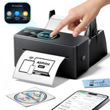 Phomemo AirPrint Touchscreen Thermal Label Printer with Label Holder