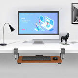 BONTEC Under Desk Keyboard Tray, Pull-Out Keyboard & Mouse Platform