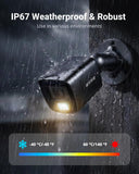 ANNKE 16 Channel Security Camera System, 12Pcs 2MP Outdoor Cameras, 2TB HDD