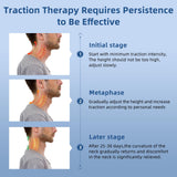 Holniva Neck Stretcher Cervical Traction, Adjustable Cervical Neck Traction Device, Neck Braces for Neck Pain and Support, Ergonomic Design - FSA Eligible/HSA Eligible