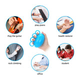 Hand Exercise Ball Finger Therapy Ball - Grip Strengthening, Improve Flexibility, Squeeze Stress Relief Balls, Resistance Strength Trainer for Hand Fanwer