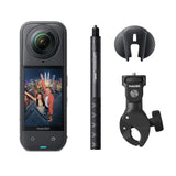 Insta360 X5 Motorcycle Bundle - Waterproof 8K 360° Action Camera, Rugged & Replaceable Lens