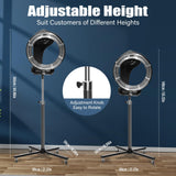 Orbiting Infrared Hair Dryer,3 in 1 Free Standing Hair Dryer 110V 1200W 360 Degree Rotating Hair Steamer Adjustable Height with Rolling Base Professional Hair Processor Styling Machine for Salon
