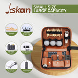 Jiskan Golf Gifts for Men and Women, Golf Accessories Set with Hi-End Case, Golf Balls, Rangefinder & Lots More.