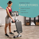 Lifepro Roman Chair Hyperextension Bench - Adjustable Back Extension Machine for Glutes, Hamstrings, and Lower Back - Foldable Multipurpose Exercise Equipment