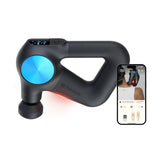 Therabody Theragun PRO Plus - 6-in-1 Deep Tissue Percussion Massage Gun,Handheld Massager for Full Body Pain Relief & Muscle Tension with Biometric Breathwork, Vibration & Heated Attachments (Renewed)