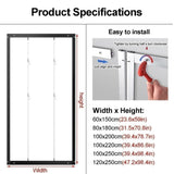 Movable Folding Display Rack - 3pcs 23.6x59in Freestanding Art Display Stand, Portable Signage Easel for Weddings