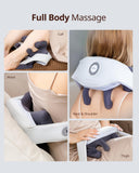 Shiatsu Neck and Back Massagers with Heat, 150 Mins Use, 4 Modes & Adjustable Massage Head, Mother’s Day Gift for Mom, Electric 3D Deep Tissue Kneading for Shoulder, Leg, Muscle Soreness, Pain Relief