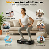 TISSCARE Vibration Plate Exercise Machine: TISSCARE Vibrating Plates for Weight Loss and Lymphatic Drainage, 400lbs Shake Plate Whole Body Workout