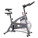 Sunny Health & Fitness Indoor Cycling Exercise Bike w/4-Way Adjustable Seat & Pulse Sensors, Home Cardio Training Equipment w/Micro-Adjustable Magnetic Resistance, Optional 29, 30, 40 Pound Flywheel Sunny Health & Fitness