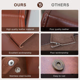 Craftsman Golf Accessories Kit with Premium-Grade Leather Case, Golf Balls, Tees Brush + More