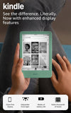 Amazon Kindle 16 GB (newest model) - Lightest and most compact Kindle, now with faster page turns, and higher contrast ratio, for an enhanced reading experience - Matcha