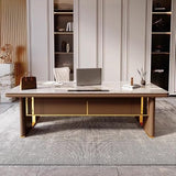 AQWASYUTER Office Computer Desk Rock Board Desk CEO Office