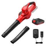 PowerSmart 20V Cordless Leaf Blower with 2.0Ah Battery and Charger, Lightweight Small Leaf Blower for Gutter 2024 Version