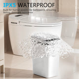 Bathroom Small Trash Can with Lid, Automatic Garbage Can, 2.6 Gallon