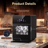 2" Clear Ice Ball Maker Machine, Countertop Sphere Ice Maker with Self-Cleaning – 4 Pcs in 40 Mins (144 Pcs/Day), Auto/Manual Water Fill, Crystal Clear Large Round Ice for Whiskey, Cocktail, Home Bar