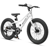 Glerc Mars 24 Inch Fat Tire Kids Mountain Bike for Boys 9-15 Years Old