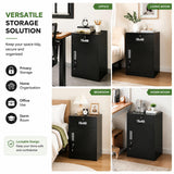 Metal File Cabinet Locking Filing Cabinet Under Desk Storage Organizer