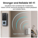aosu 5MP Ultra HD Wireless & Wired Video Doorbell Camera
