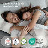 Sweetnight CoolNest 16 inch King Mattress, Cooling Memory Foam Mattress