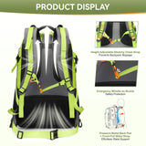 Super Eager 50L Lightweight Hiking Backpack for Men Women, Waterproof Camping Backpack with Trekking Pole Attachments, Large Capacity Outdoor Backpack for Trekking, Backpacking, Travel and Camping