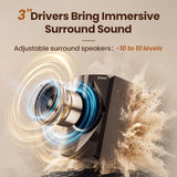 Bobtot Surround Sound System Home Theater Speakers - 700 Watts Peak Power 5.1/2.1Wired Stereo Speaker System 5.25" Subwoofer Strong Bass with Bluetooth ARC Optical Input